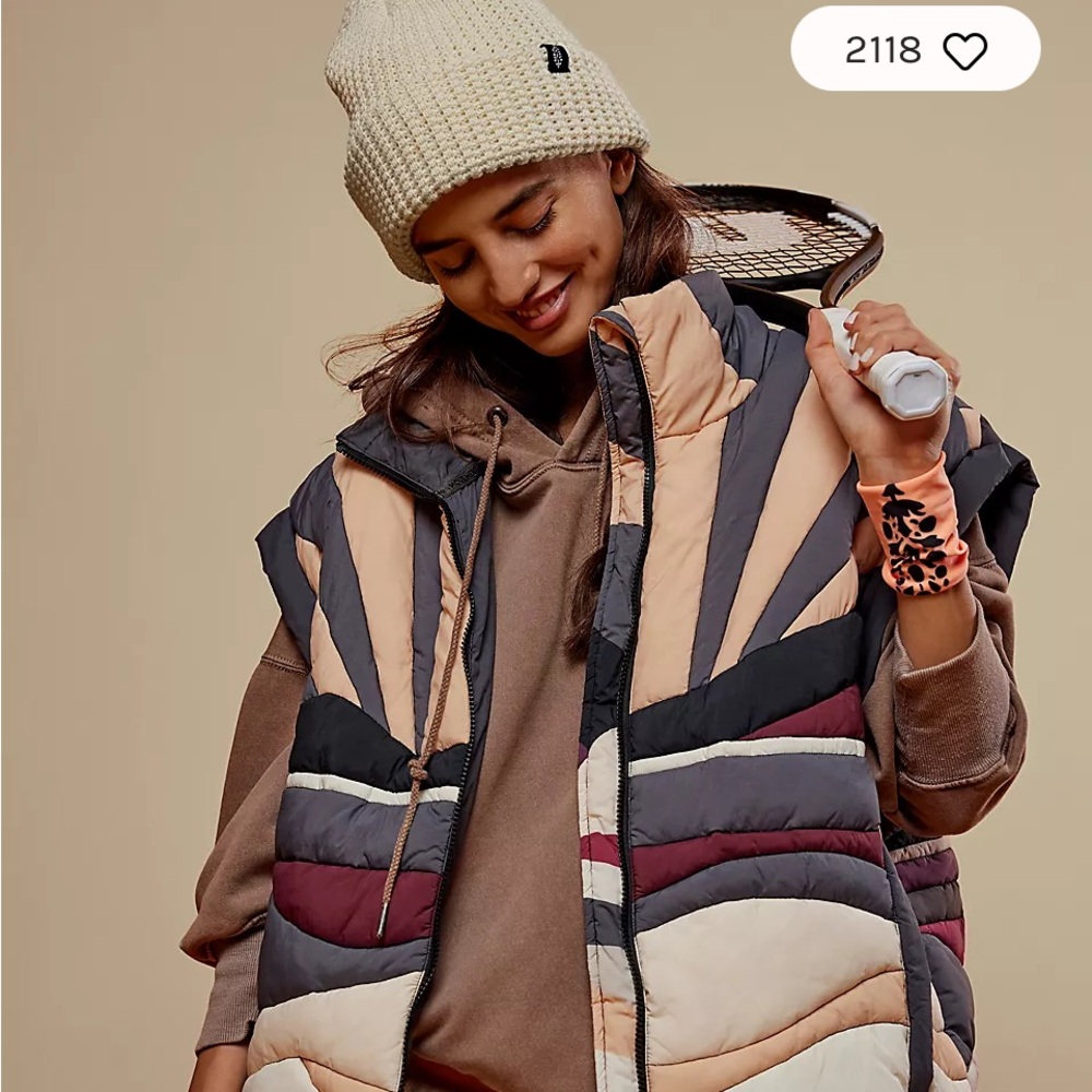 Free People - In a Bubblee Conversational Quilted Waist Coat